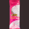 BIC Rasoirs jetables Twin Lady* Épilation & Rasage