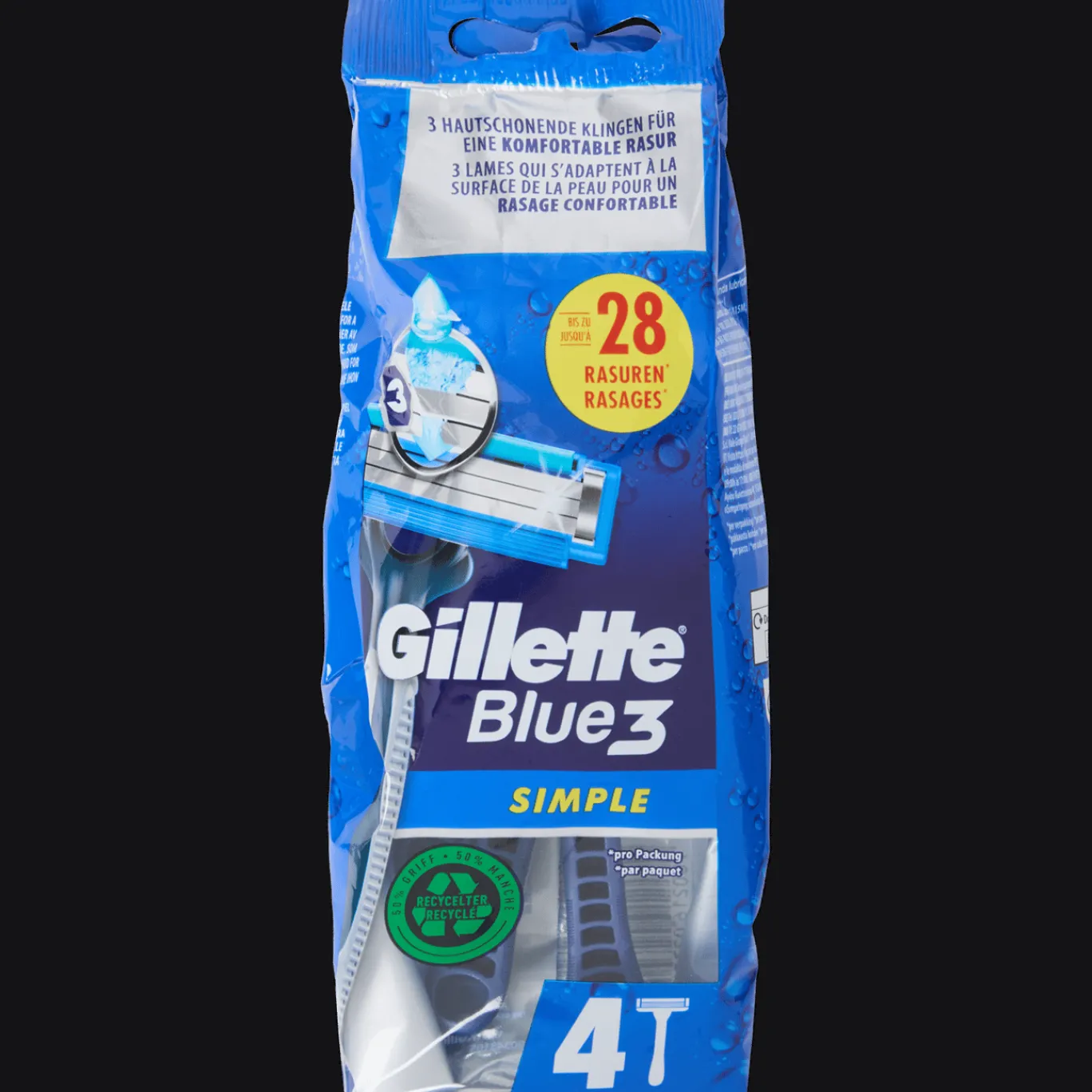 Gillette Rasoirs jetables Blue3 Simple* Épilation & Rasage