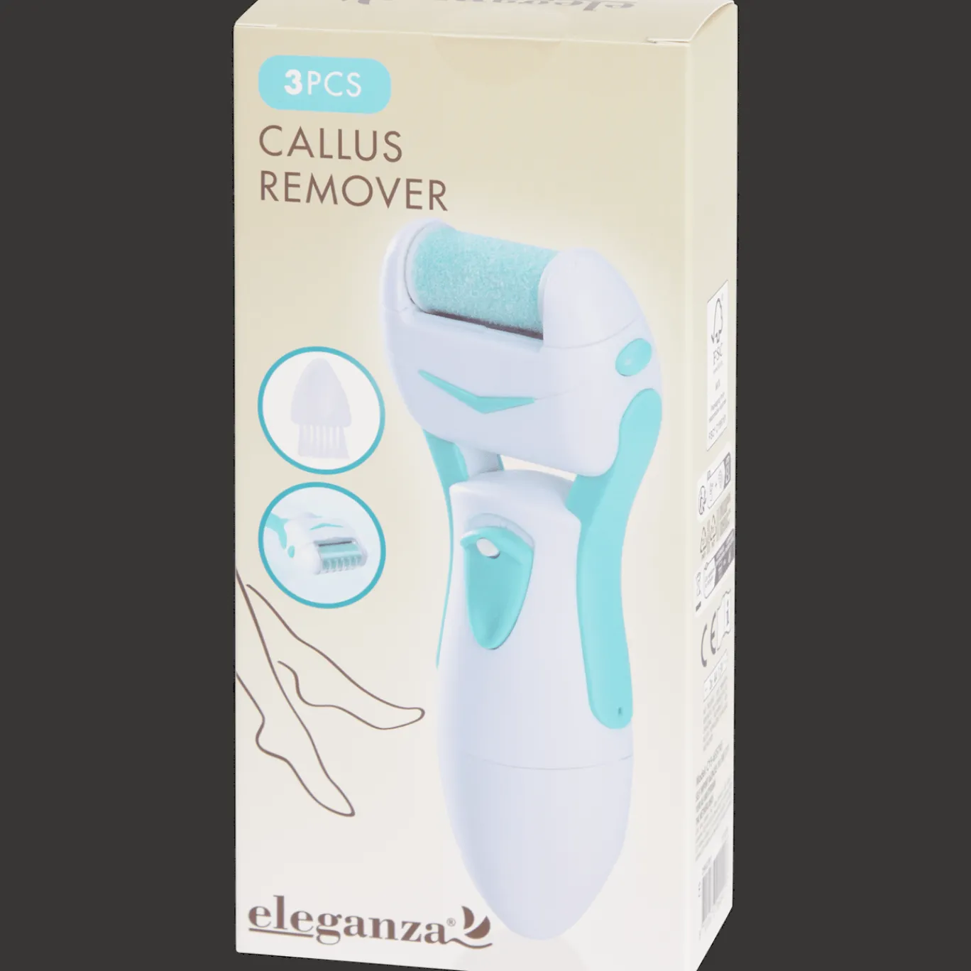 Action Râpe électrique pour pieds Eleganza* Soins Corporels