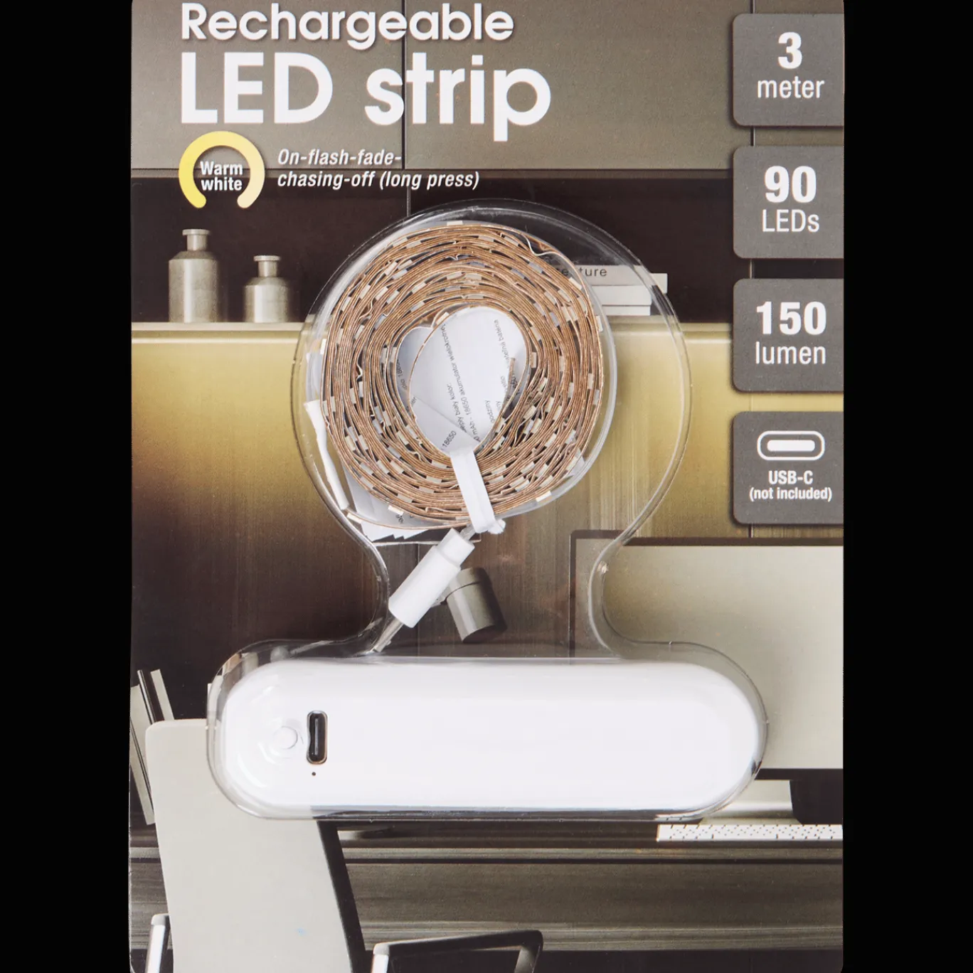 Action Ruban LED rechargeable* Éclairage