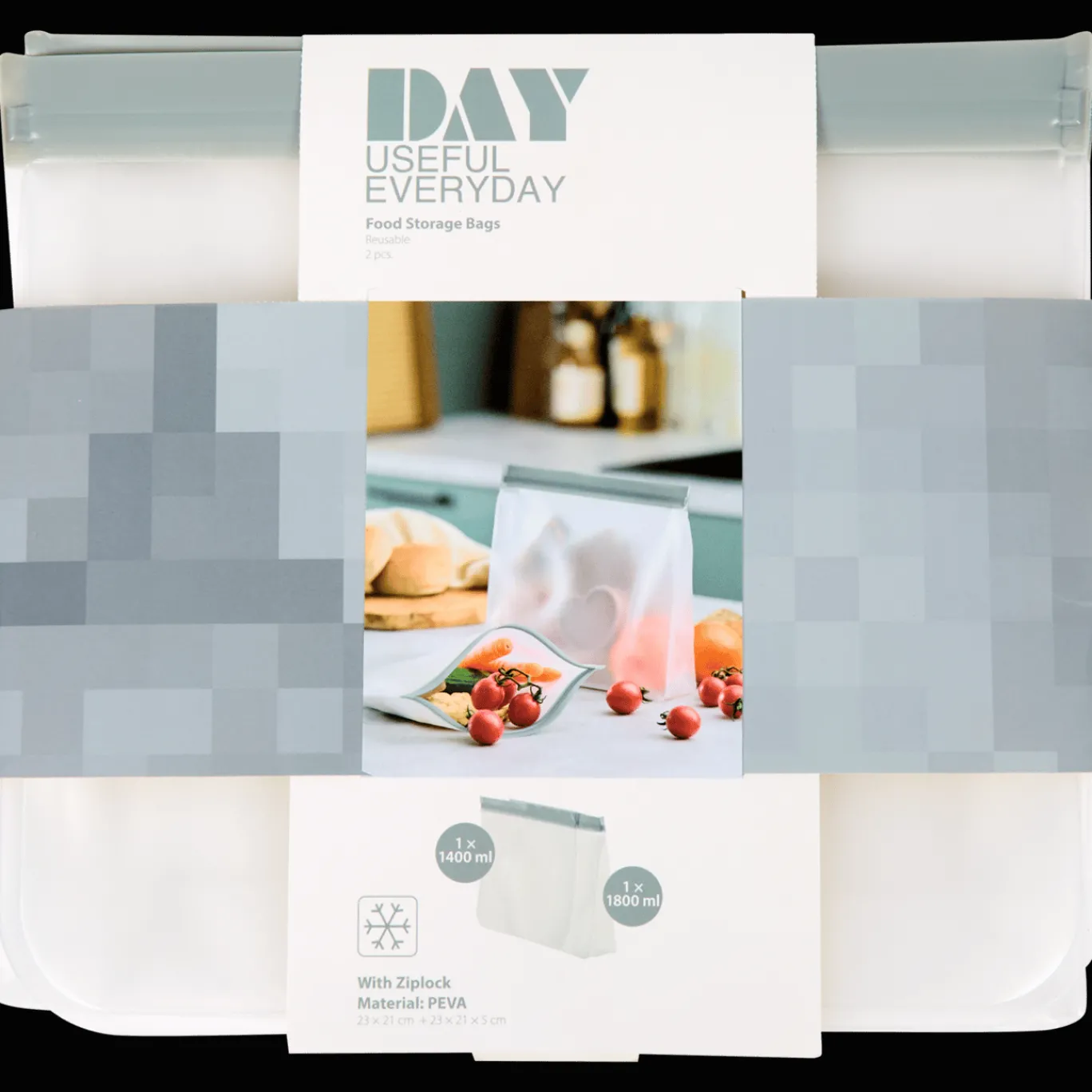 Action Sachets fraîcheur réutilisables DAY* Conserver Et Emporter