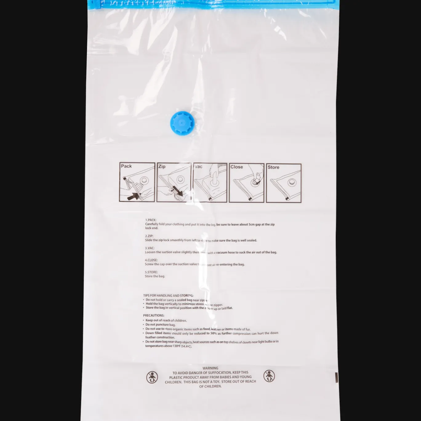 Action Sacs de rangement sous vide* Accessoires Pour La Maison