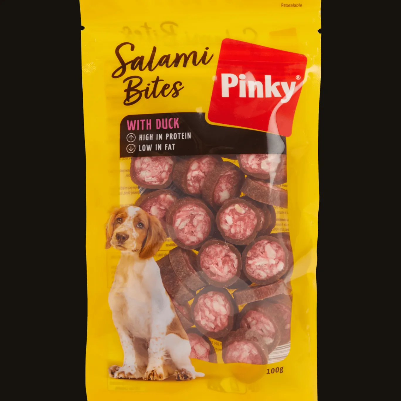 Action Salami Bites Canard Pinky* Alimentation