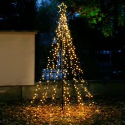 Action Sapin de Noël LED en métal XL* Décoration Saisonnière