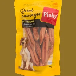 Action Saucisses sèches pour chien Pinky* Alimentation