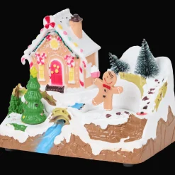 Magic Village Scène de Noël avec musique* Décoration Saisonnière