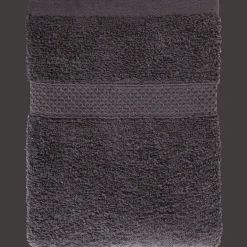 Action Serviette de toilette anthracite Capetown* Salle De Bain