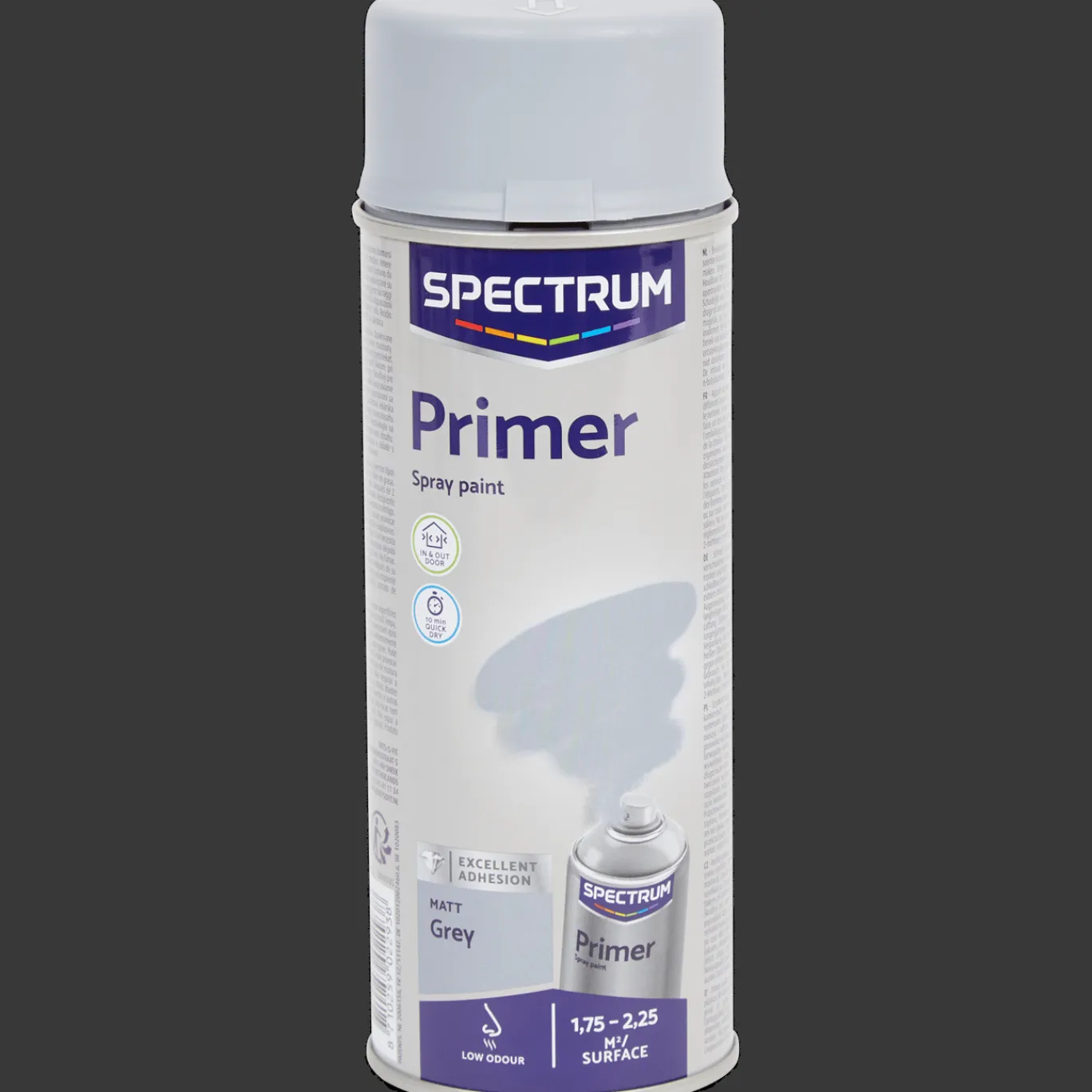 Spectrum Sous-couche en aérosol Gris mat* Peinture
