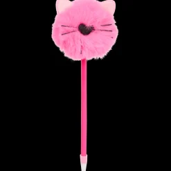 Action Stylo-bille avec pompon chat* Coloriage Et Dessin