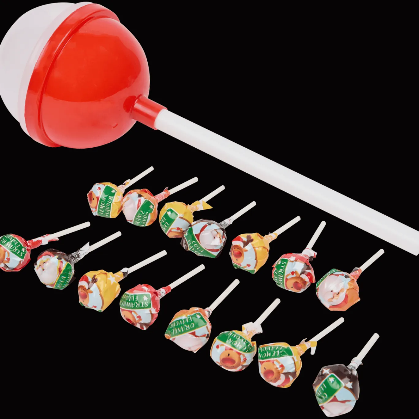 Action Sucettes de Noël Becky's* Friandises Et Bonbons