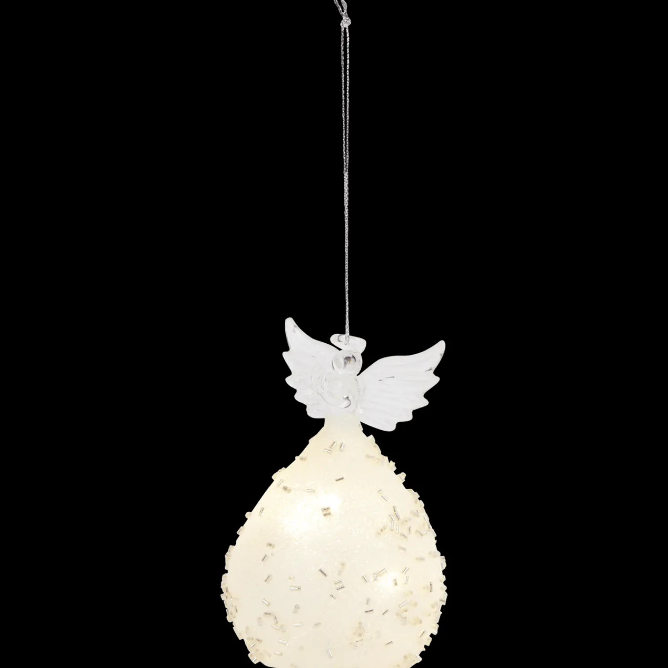 Action Suspension ange avec LED* Décoration Saisonnière