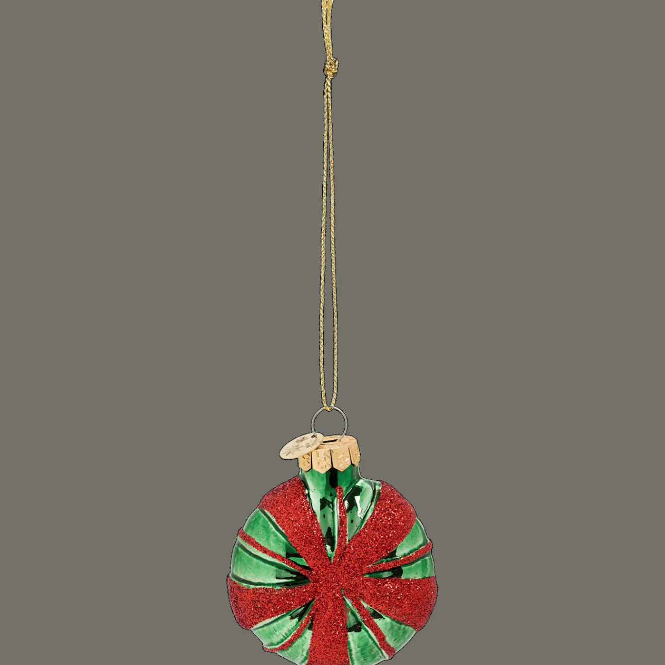 Action Suspension de Noël en verre* Décoration Saisonnière