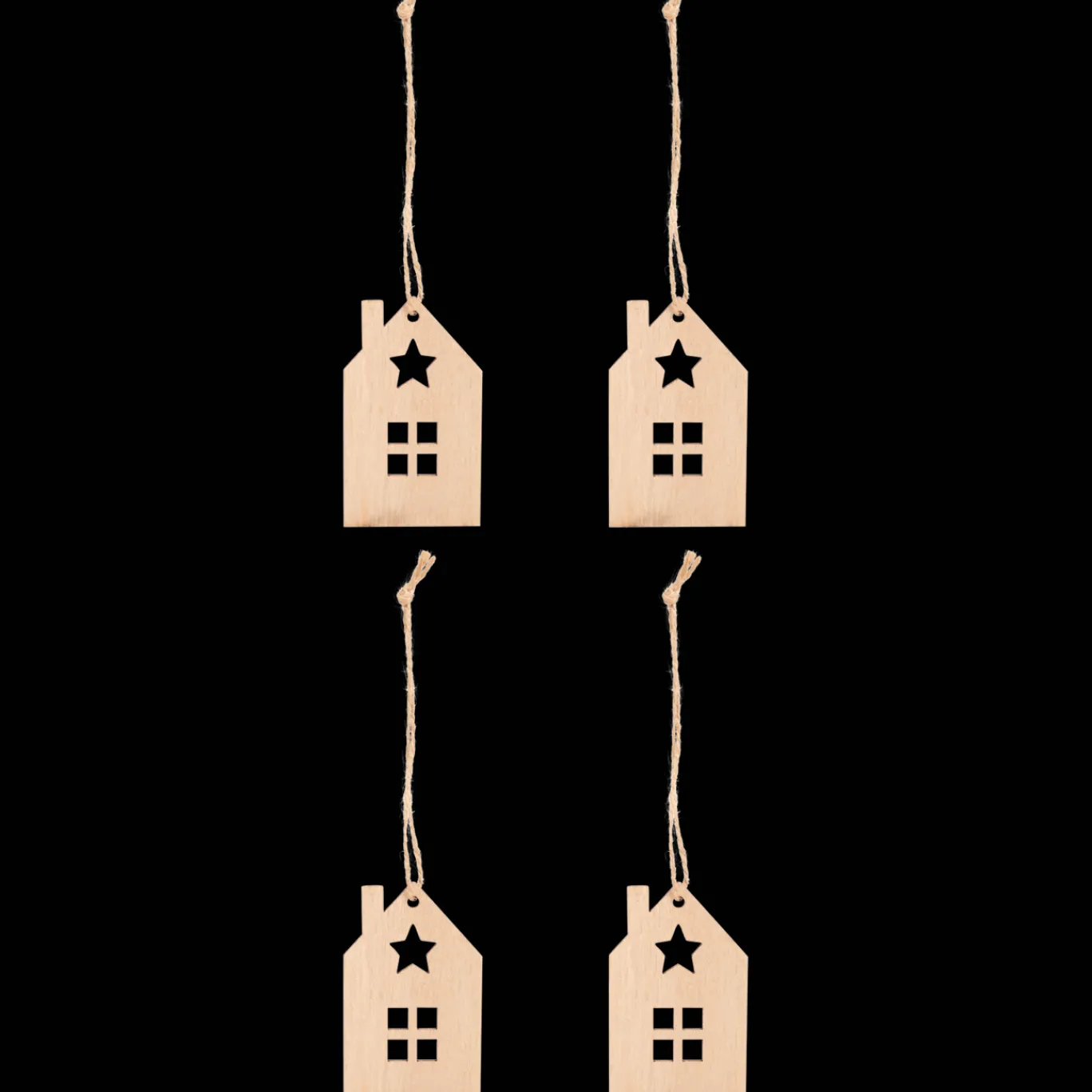 Action Suspensions de Noël en bois Seasons & Style* Décoration Saisonnière