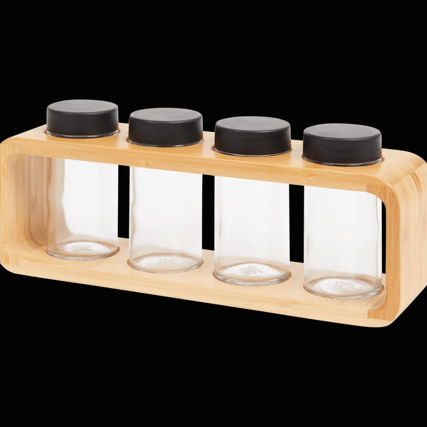 Action Étagère à épices avec pots en verre* Ustensiles De Cuisine