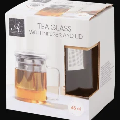 Action Tasse de thé avec infuseur et couvercle Absolu Chic* Verres|Plateaux