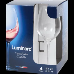 Action Verres à vin en cristal Luminarc* Verres