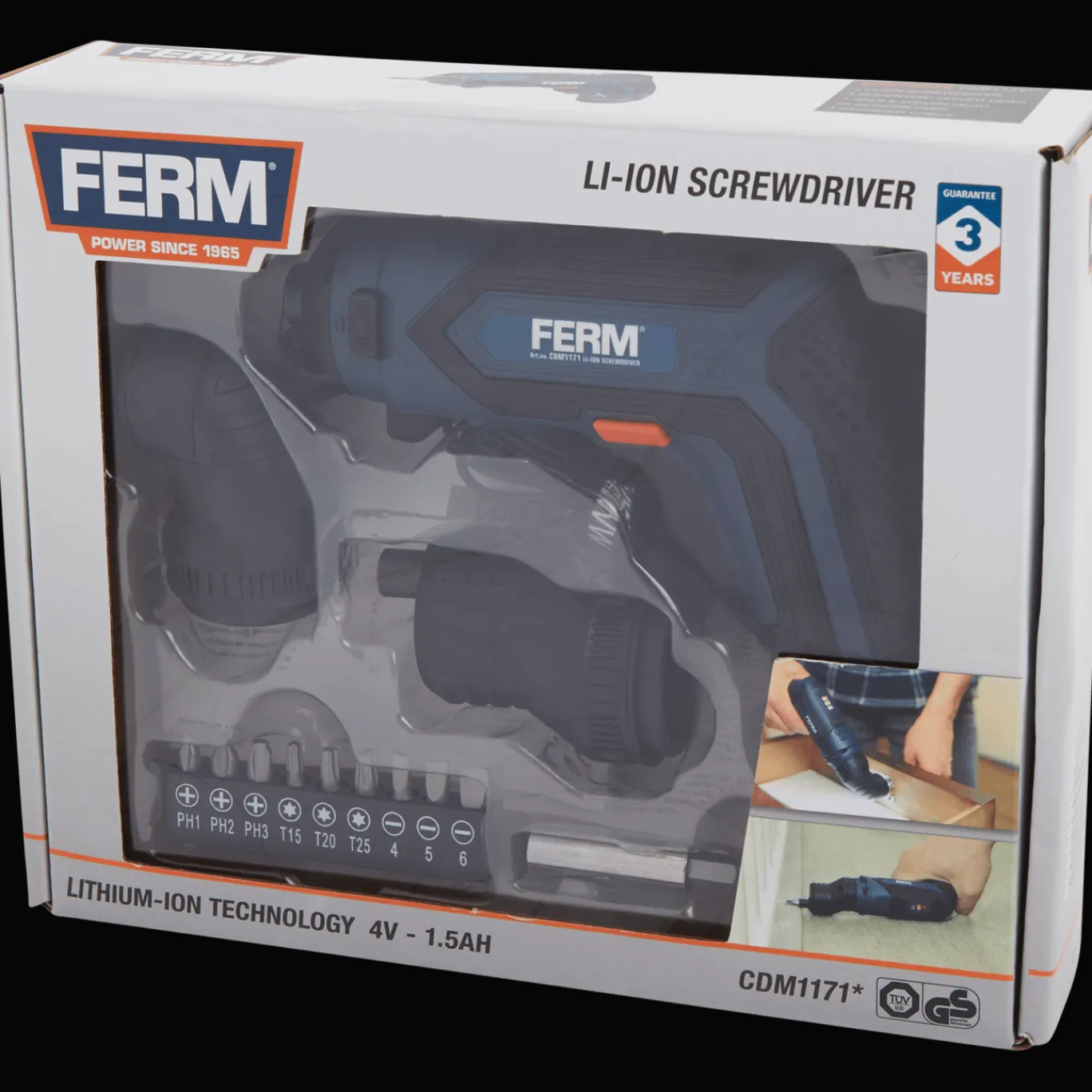 FERM Visseuse sans-fil* Outils